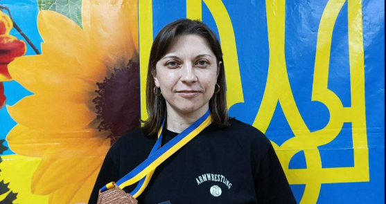 Спортсменка з Краматорська зайняла 3 місце на чемпіонаті України з армрестлінгу
