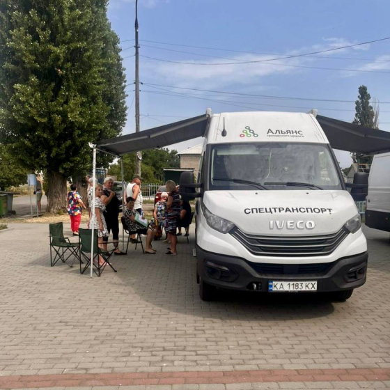 У Красноторці проведено медичне обстеження в межах проєкту «Мобільні клініки»