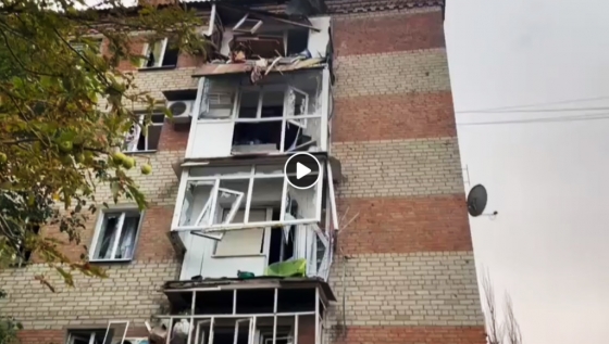 У Слов&#039;янську обстріляно центр міста