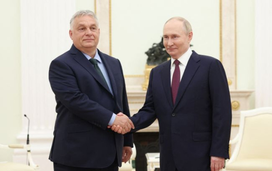Путін та Орбан провели телефонні переговори, серед тем була Україна