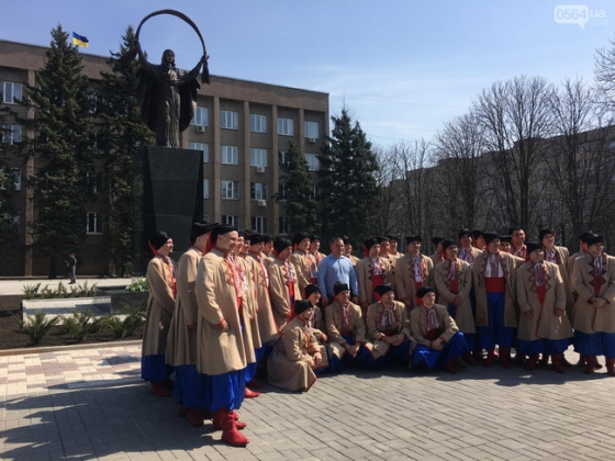 На месте Ленина в Кривом Роге появилась Богородица