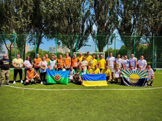 Представники Краматорського району взяли участь у футбольному турнірі пам’яті Героїв Донеччини