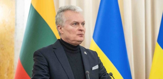 Президент Литви Науседа підтримує направлення західних військ в Україну: Годі малювати червоні лінії