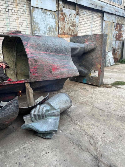 Мер Слов'янська повідомив про продаж пам'ятника Леніну 