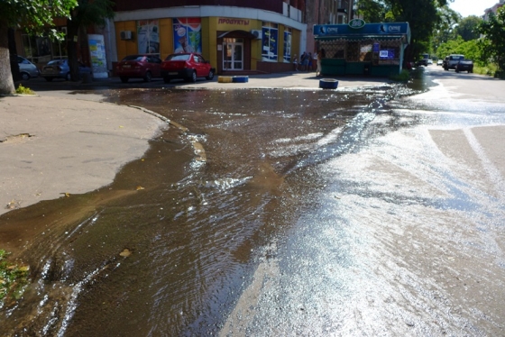 В Краматорске центр города остался без воды