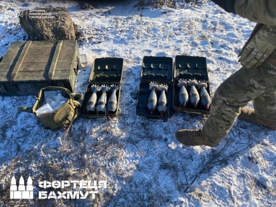 Прикордонники відбили 5 атак окупантів на Бахмутському напрямку 