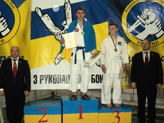Спортсмен из Славянска стал Чемпионом Украины по рукопашному бою
