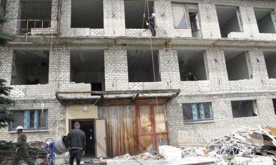 Общежития для переселенцев в Краматорске: реконструкция или «распил» европейских денег?