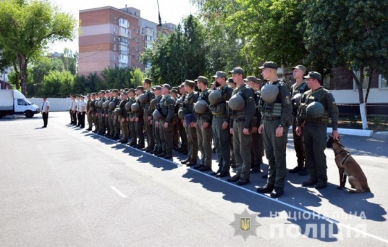 Наряды Нацгвардии заступили на патрулирование городов Донецкой области 