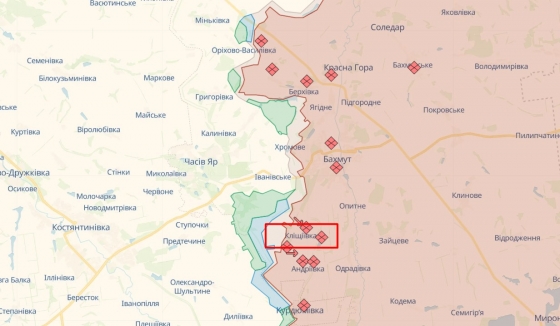 До Бахмуту 5 км. Що відбувається на південному фланзі і чому росіянам час тікати з Кліщіївки