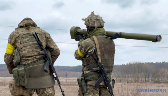 Нацгвардійці «приземлили» під Бахмутом ворожий гелікоптер Мі-24