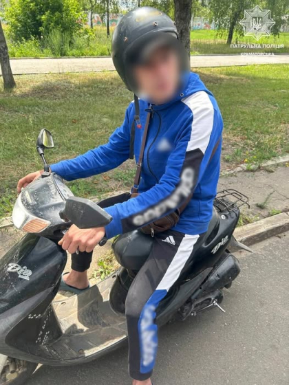 У Краматорську патрульна поліція відсторонили від керування водія, який мав ознаки наркотичного сп’яніння