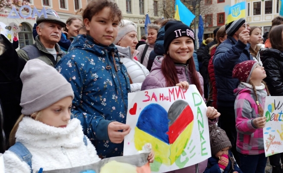 Німецькі міста ледь справляються з напливом українських біженців