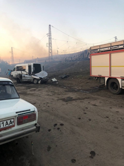 У Чаплиному завершено пошукові роботи. Загинуло 25 осіб, двоє з них - діти, - ОП 