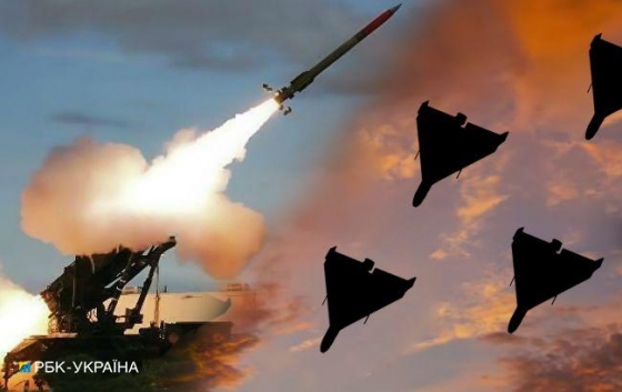 РФ у новорічну ніч запустила по Україні 90 &quot;Шахедів&quot; та 8 ракет: скільки збила ППО