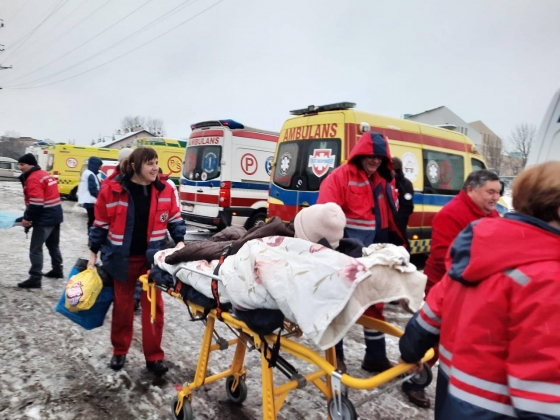 Наймасовішу медичну евакуацію здійснили з Херсону на Львівщину, - ОП 