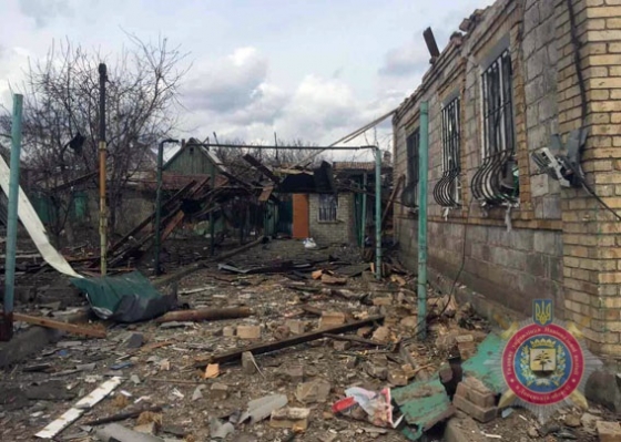 Боевики из градов обстреляли Авдеевку