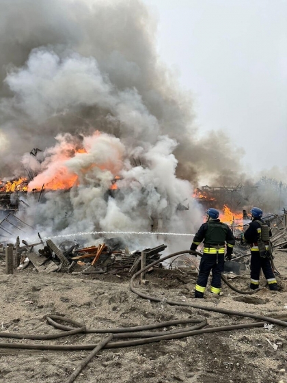Наслідки ворожого удару по Дніпру