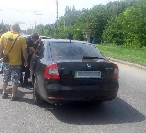 В Краматорске водителю стало плохо за рулем