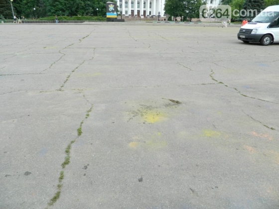 Краматорск площадь Мира