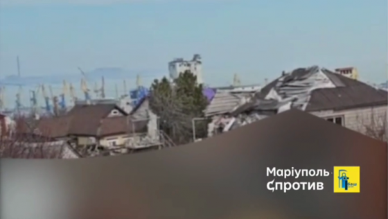У порту окупованого Маріуполя чутно роботу важкої артилерії та кулеметні черги, - Андрющенко (відео)