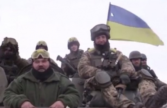 Бойцы АТО с передовой поздравили женщин с 8 марта (видео) 