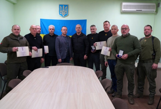 Начальники військових адміністрацій Краматорського району отримали державні нагороди