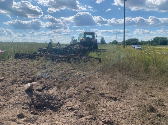 На Київщині тракторист підірвався на міні, - Нацполіція