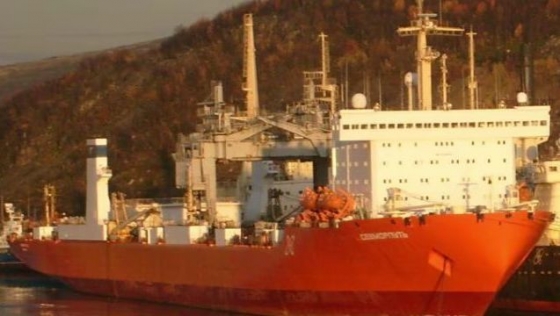 У російському Мурманську горів єдиний в РФ атомний контейнеровіз &quot;Севморпуть&quot;