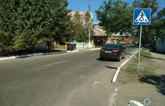 В Славянске на пешеходном переходе сбили женщину