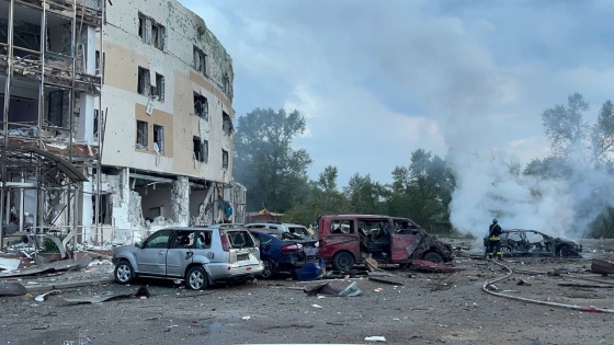В ООН приголомшені обстрілом готелю у Запоріжжі: Ми використовували його як базу під час поїздок у місто