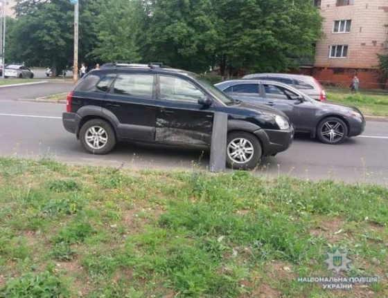 В Краматорске за сутки в ДТП пострадали трое жителей 