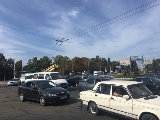 Дороги из Донецка будут закрыты три дня 