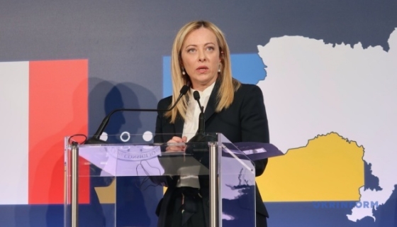 Вихід з конфлікту з рф можливий лише на умовах України – прем’єрка Італії