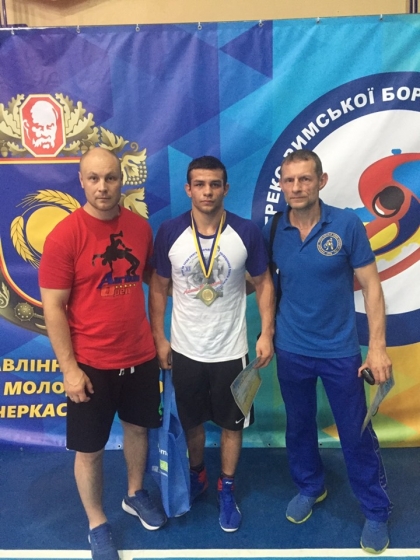 Борец из Краматорска стал чемпионом Украины по греко-римской борьбе