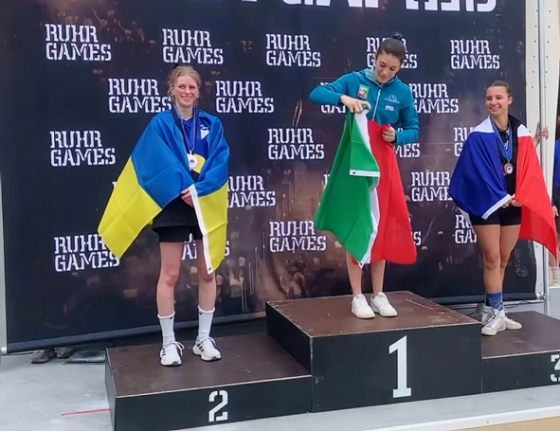 Скелелазка із Краматорська здобула «срібло» на молодіжному чемпіонаті Європи