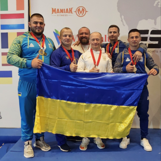 Пауерліфтери Донеччини – переможці та призери чемпіонату Європи з екіпірувального жиму лежачи