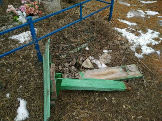 Краматорчанин задержан за кражу могильных ограждений 