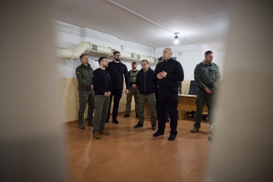 Зеленський відвідав Нікополь