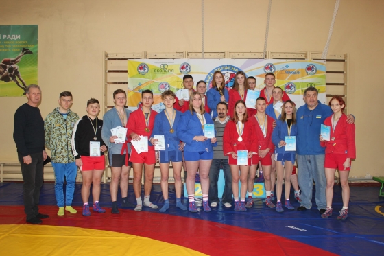 Команда Краматорска стала победителем Чемпионата Донецкой области по самбо