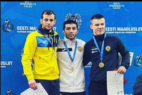 Спортсмен з Краматорська виборов срібну медаль на змаганнях з греко-римської боротьби в Естонії