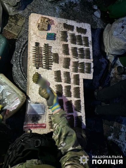У двох жителів Костянтинівки поліцейські вилучили боєприпаси