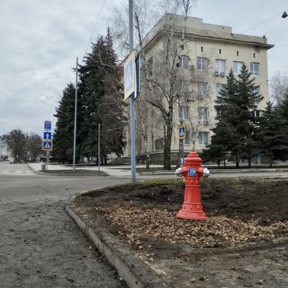 В Краматорську встановили черговий надземний пожежний гідрант