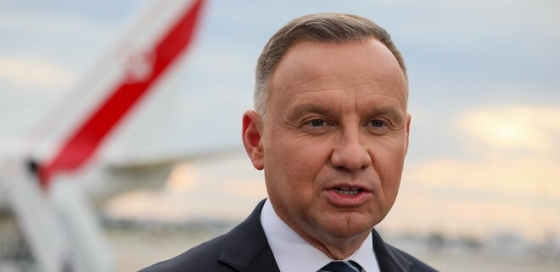 Дуда готовий направити миротворців до України разом із НАТО, якщо буде припинення вогню