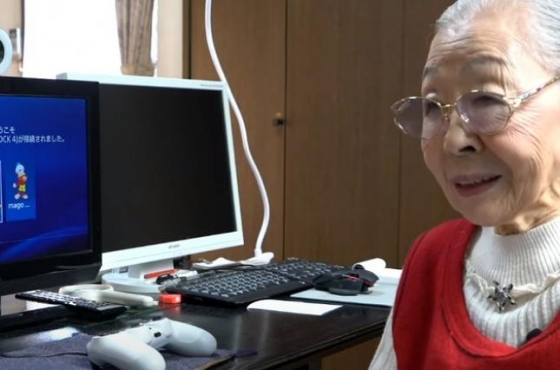 90-летняя &quot;играющая бабуля&quot; из Японии вошла в Книгу рекордов Гиннесса 