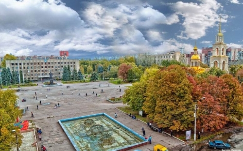 Центральная площадь Славянска будет реконструирована