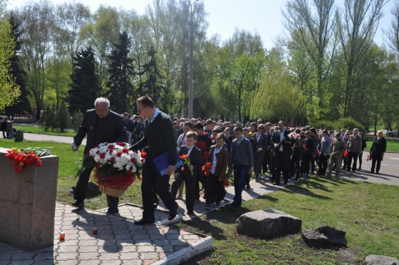 В Краматорске почтили память ликвидаторов ЧАЭС