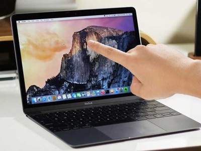 Apple запатентовала ноутбук с сенсорным экраном 
