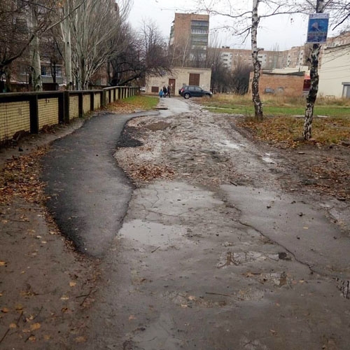 Фотофакт: жители Краматорска в шоке от &quot;зарытия разрытий&quot;