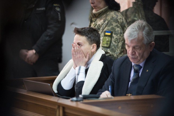 Савченко прекратила голодовку и заявила о частичной потере зрения и слуха